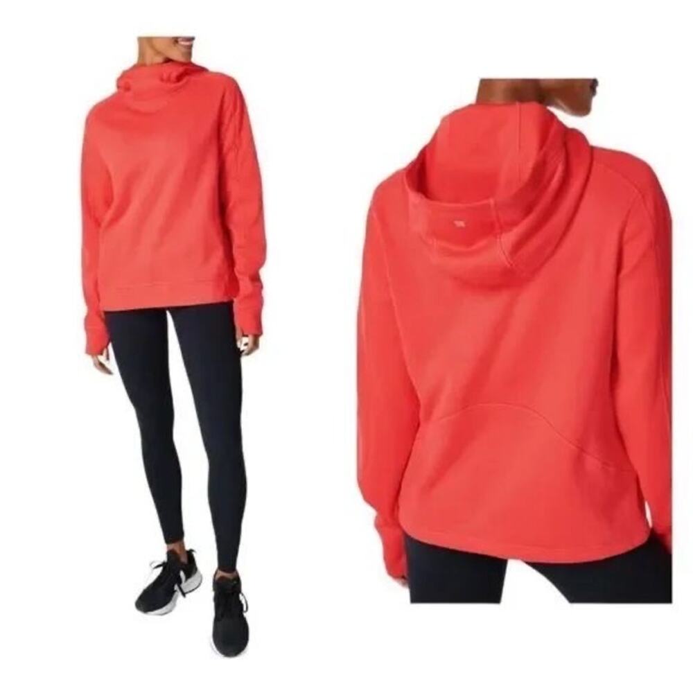 Sweaty Betty Sprinter Run Hoodie, Pentas Red Size‎ XXS